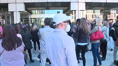 Republican chant "stop the count" outside of TCF Center