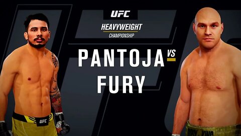 EA Sports UFC 4 Gameplay Tyson Fury vs Alexandre Pantoja