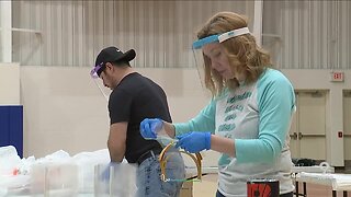 STEM teachers 3D print face shields for healthcare workers