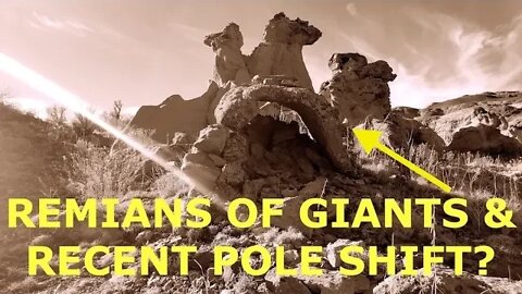 Remains of Giants & Recent Pole Shift in New Mexico? Aerial HD Footage