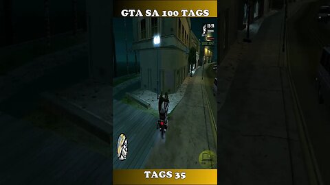 GTA SAN ANDREAS 100 TAGS TAG 35 GTA SAN ANDREAS 100 TAGS TAG 34 #shorts #gta #semedissaum