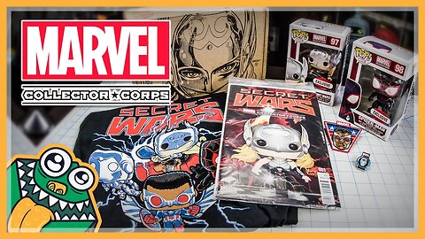 Marvel Collector Corps - Secret Wars - August 2015 - Unboxing and Overview