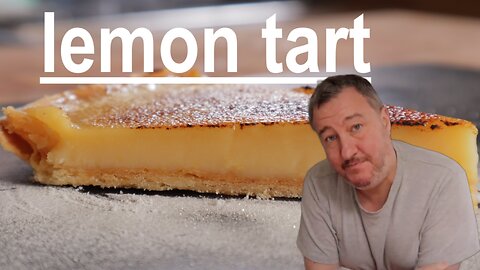 Lemon tart