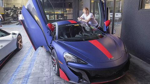 Went in for a wheel balance, nearly left with a Vorsteiner McLaren 570S!