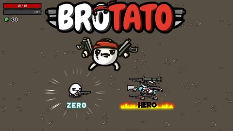 BROTATO - Action Roguelike RPG! Space Spuds Rejoice! (No Commentary Gameplay)