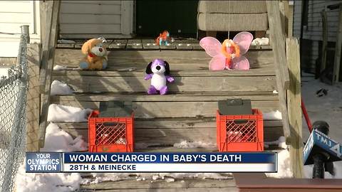 MKE woman charged in baby's death after fire