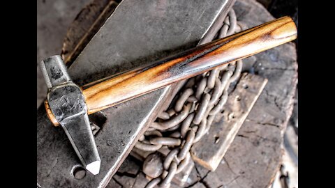 Forging A Hammer Eye Punch - Fire Creek Forge