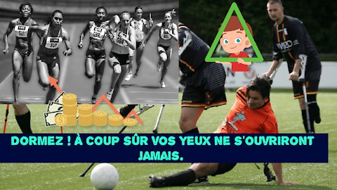 Le sport vous endort ! à coup sûr vos yeux ne s'ouvriront jamais.