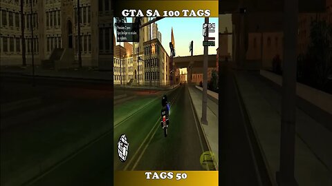 GTA SAN ANDREAS 100 TAGS TAG 50 #shorts #semedissaum #gta