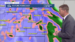 Wintry mix Thursday morning before heavy snow settles in the afternoon