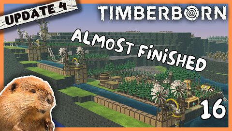 Project Stalled Due To Lack Of Supplies | Timberborn Update 4 | 16