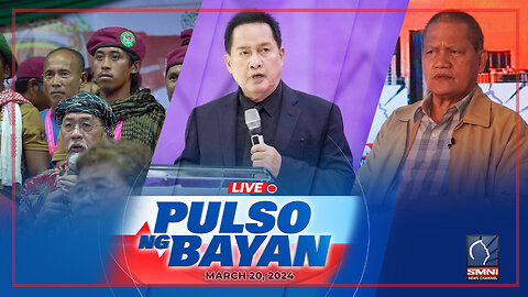 LIVE: Pulso ng Bayan kasama sina Admar Vilando at Jade Calabroso | March 20, 2024 | Miyerkules