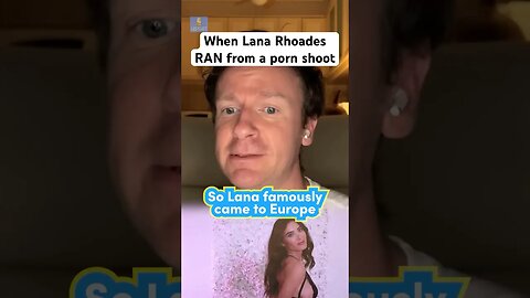 Lana Rhoades RAN from a shady porn shoot