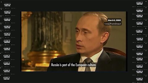 Vladimir Putin on NATO expansion in March 2000.