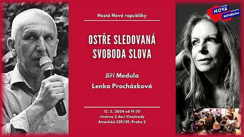 Ostře sledovaná svoboda slova 12.2.2024 Praha