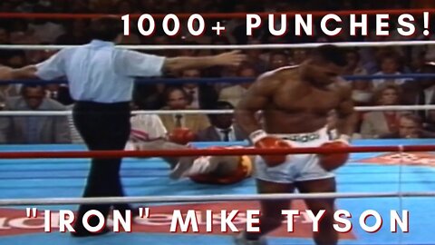 Mike Tyson - 1000 Punches Before Brutal Knockout