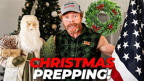 HOW TO PREP FOR SURVIVAL ON CHRISTMAS!