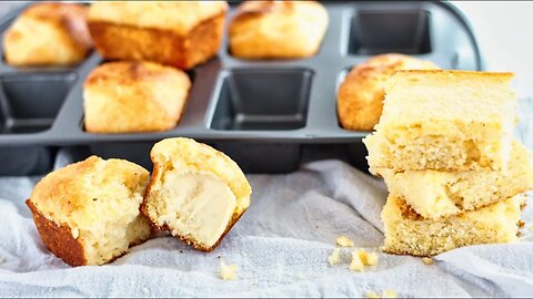 Sweet Gluten Free Cornbread | A Disney Recipe Made Gluten Free