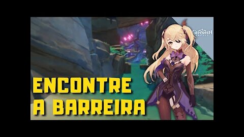 Encontre a Barreira (Ritual Sagrado de Purificação Sakura) - Genshin Impact