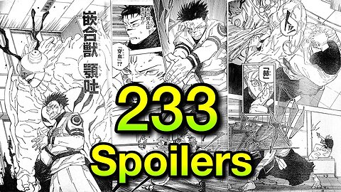 Jujutsu Kaisen 233 Spoilers, Jujutsu Kaisen Chapter 233 Leaks