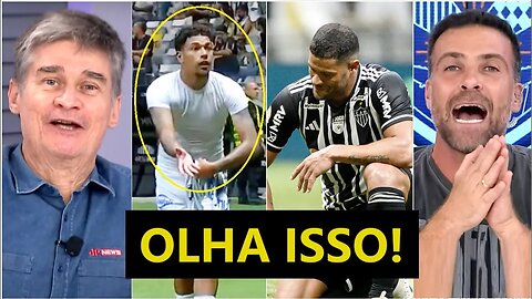 "EU NUNCA VI ISSO! OLHA o que o jogador do Cruzeiro FEZ no estádio do Atlético-MG! Isso é..." DEBATE