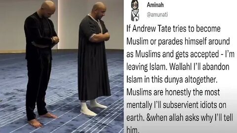 Alhamdulillah tramite Andrew Tate Ha Esposto gli Ipocriti