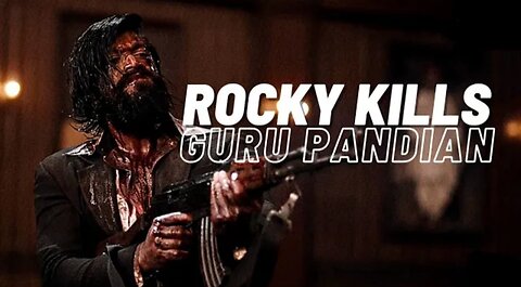 Rocky kills guru pandey || KGF Chapter 2 Fight Seance