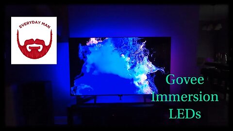 Govee Immersion TV lighting!!