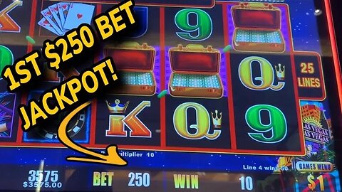 1ST $250 BET=JACKPOT THEN…