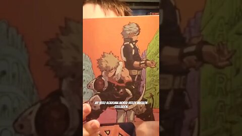 My Hero Academia World Heroes Mission steelbook Unboxing