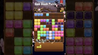 Gem Block Puzzle Level 2. #shorts