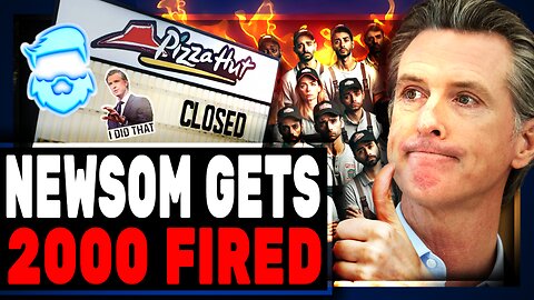 Instant Regret! Woke Gavin Newsom Demands $20 Minimum Wage & Companies IMMEIDASTELY Fire Thousands