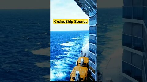 CruiseShip Sounds For Sleeping • #relaxation #relaxationshorts #youtubeshorts #natureshorts