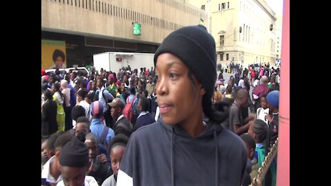 SOUTH AFRICA - Johannesburg - Cosas learners march into JHB (u5p)