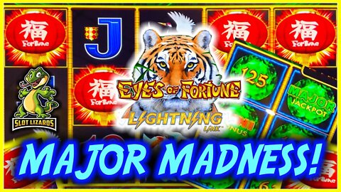 EPIC MAJOR CRAZINESS! BETTER THAN JACKPOT! Lightning Link Eyes of Fortune LIVESTREAM HIGHLIGHT!