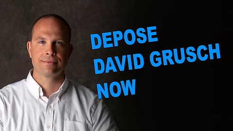 UFOs In The News: DEPOSE DAVID GRUSCH NOW UFO WHISTLEBLOWER