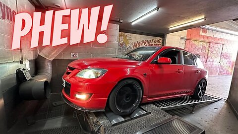 Mazda 3 MPS survives Power Run on Dyno