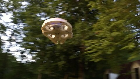 Star Wars Millennium Falcon Quadcopter First Outdoor Flight