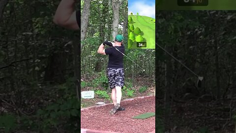 Hole 9 - Quarry Oaks GC #Shorts #Golf #GarminR10 #Golfing #Golfer #Sports #SimGolf #YoutubeShorts