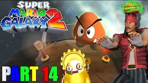 🎮 Let's Play 🎮 Super Mario Galaxy 2 Part 14 - Rock and Roll? Flip The Script!