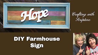 DIY Farmhouse Sign