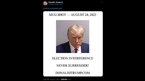 8/28/2023 - Trump Tucker Tweet...END! Heartbreaking Hawaii clip! We need to be strong in God!