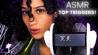 ASMR Top Triggers for the best Tingle Storms you've ever had | Kaitlynn uses 3Dio to Relax you