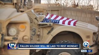 Fallen solider from Palm Beach County will be laid to rest Monday