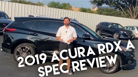 2019 Acura RDX A Spec Review