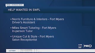 Norris Furniture, Miles Smart Tutoring, Unique Cut & Style employment opportunities