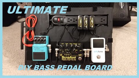 Ultimate Bass Pedal Board