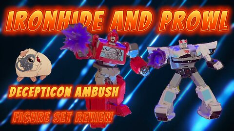 Ironhide and Prowl .. Decepticon Ambush Figure Set Review