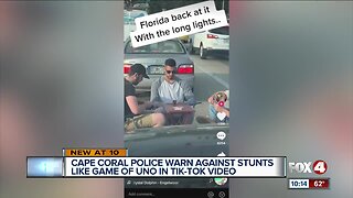 Cape Coral men have gone viral after playing UNO at traffic stop