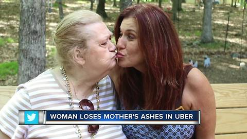 Polk Co. woman leaves mother's ashes in Uber by accident, pushing for policy changes